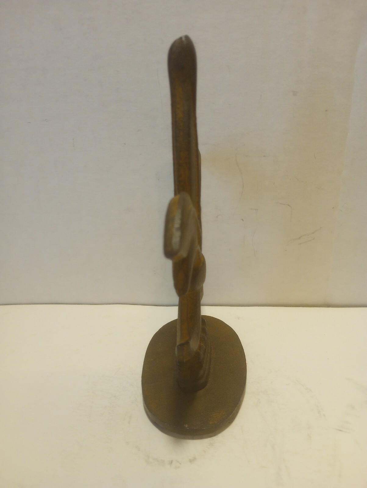 Small Heavy Plant Sculpture 6.5*2.25*4.5&Prime; 15.7oz