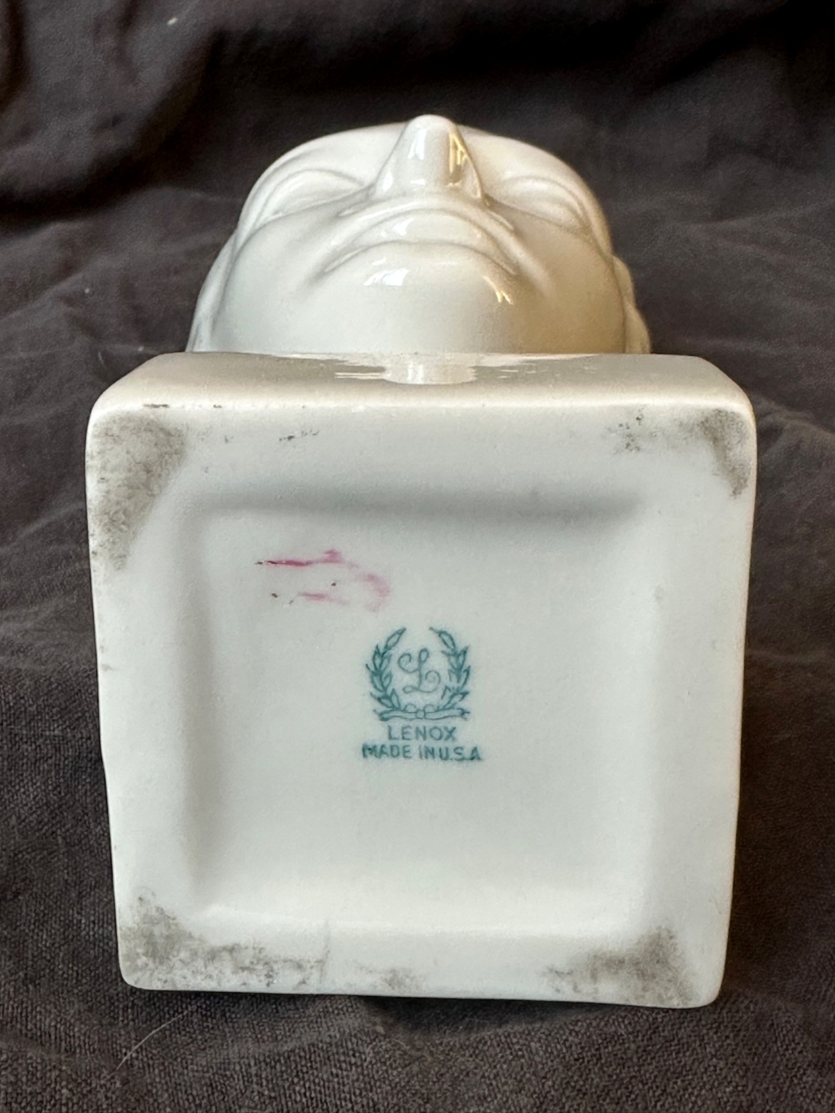 Geza de Vegh for the Lenox Ceramic Art Company – Art Deco bust of a young man