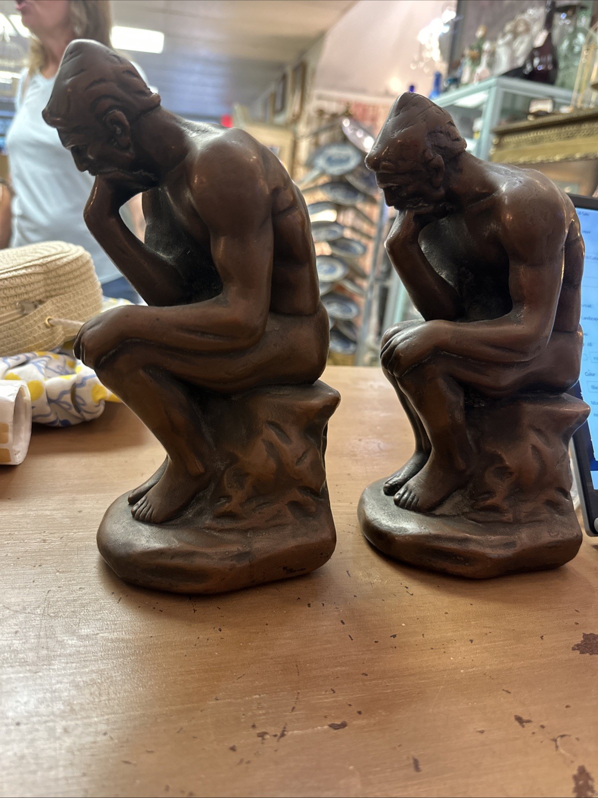 Armor Bronze « The Thinker » produced 1910-1930