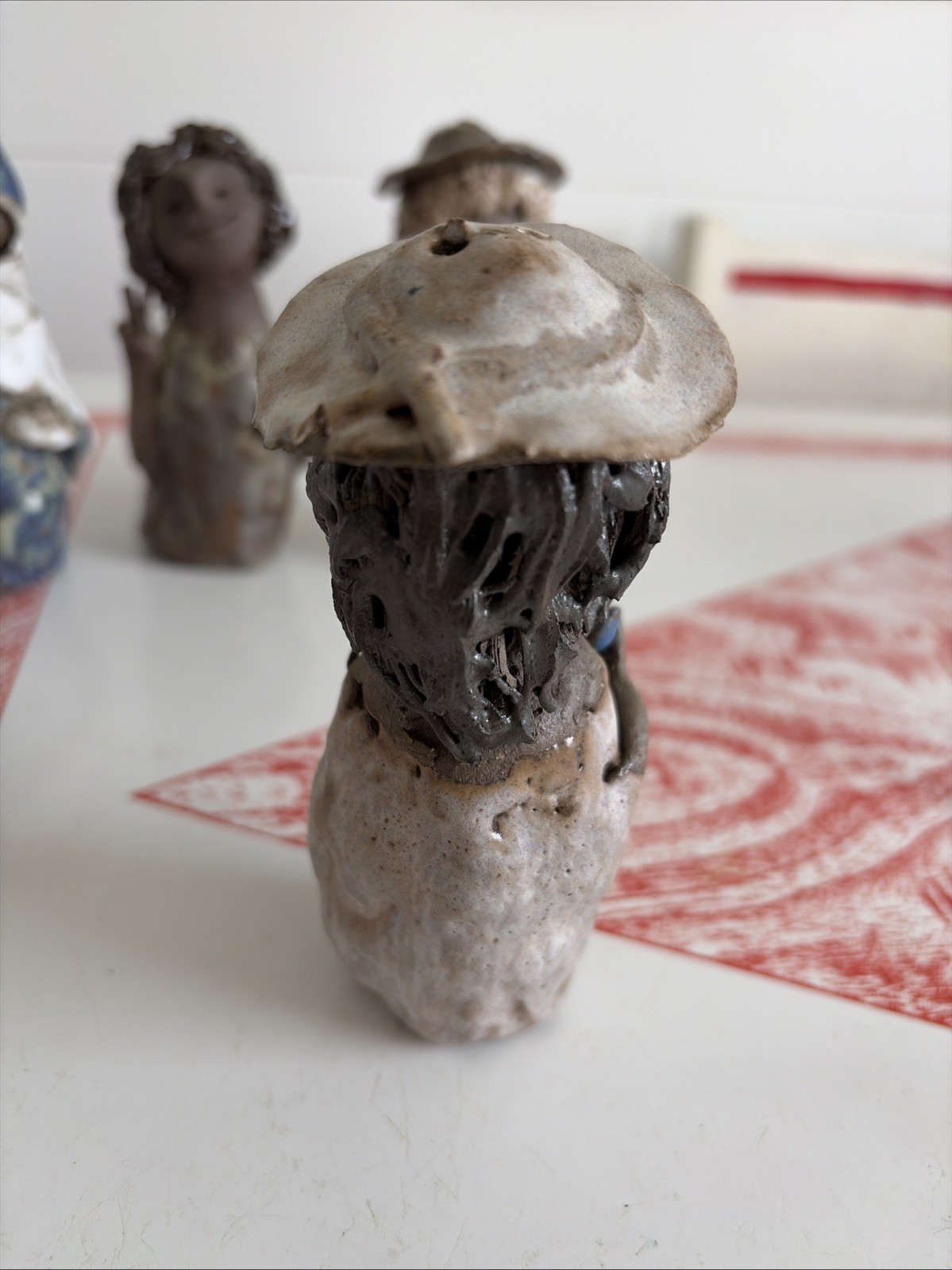 4 Audrey Nelson Vintage Weed People Sculptures