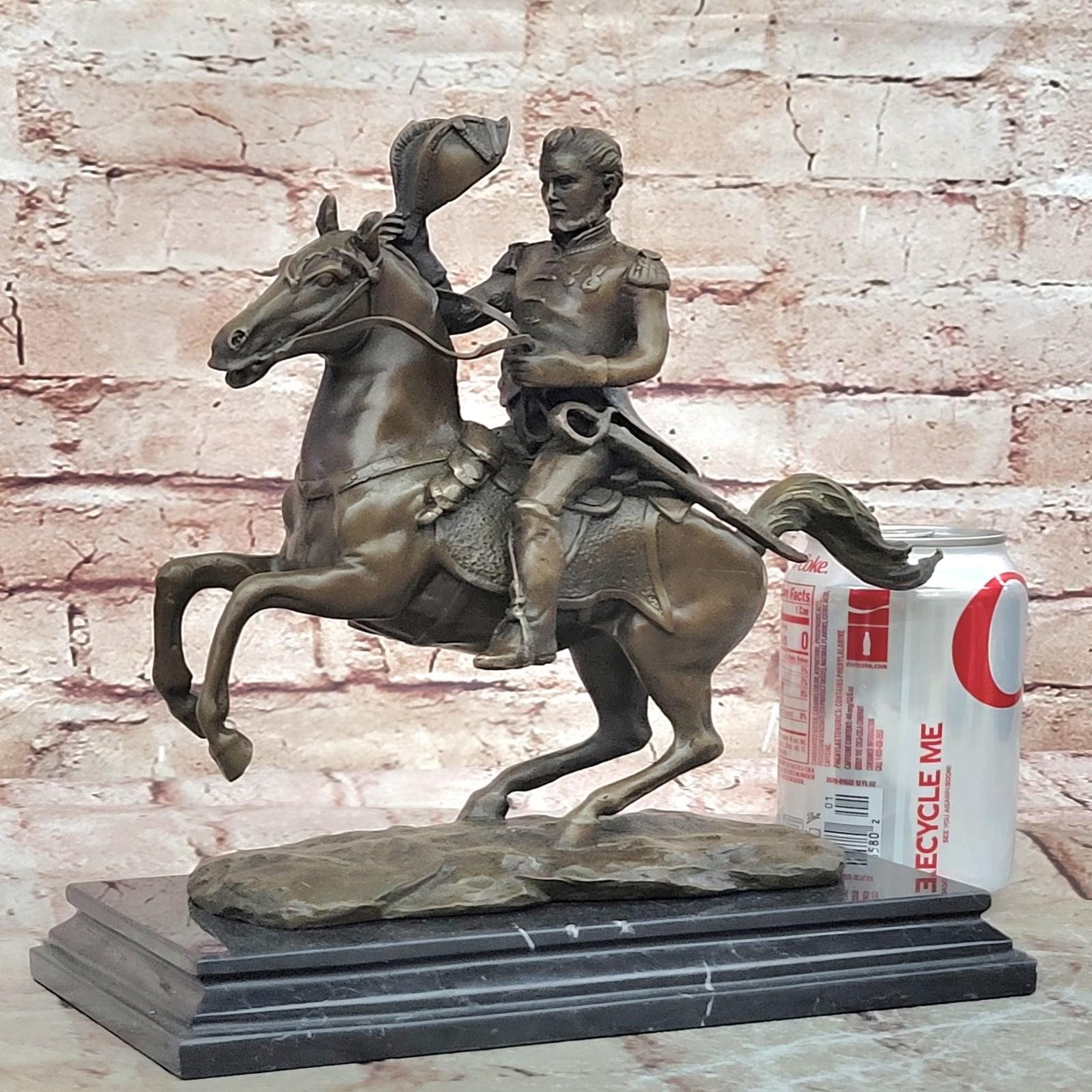 Monument to Civil War Major General Lawyer President Jackson on Horse Bronze