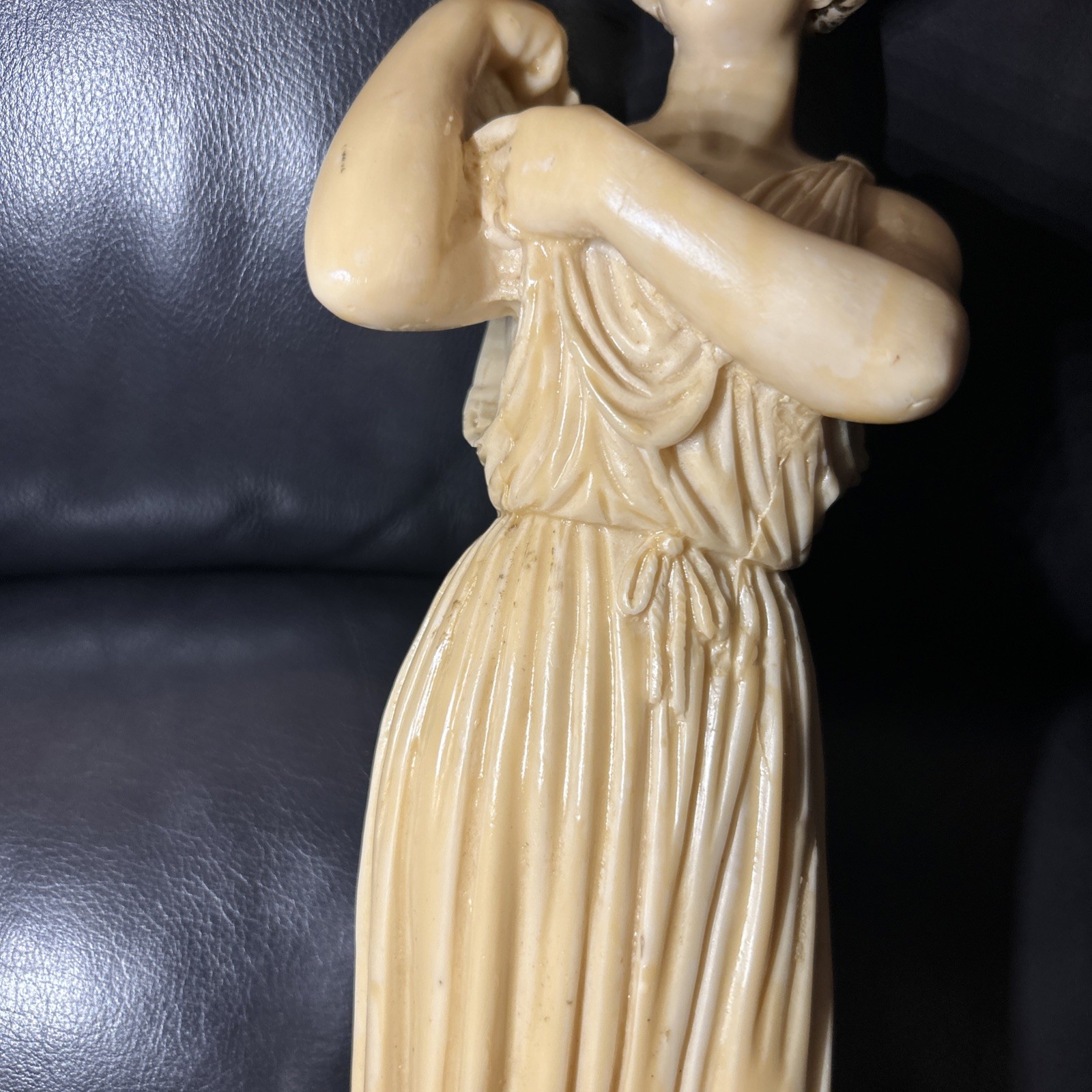 Greek Roman Mythology Goddess Woman Figurine Resin 18” Sculpture Figurine