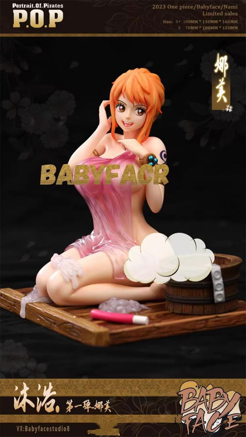 Babyface Studio Nami Resin One Piece Figurine S+ version 16cm in stock