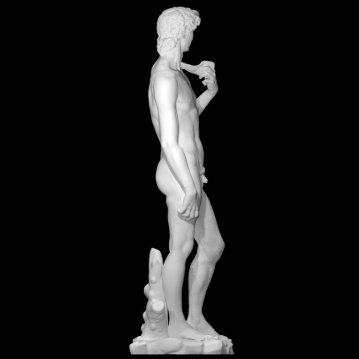 David Statue | 12K Resin Classical Sculpture – Michelangelo Museum Replica Decor