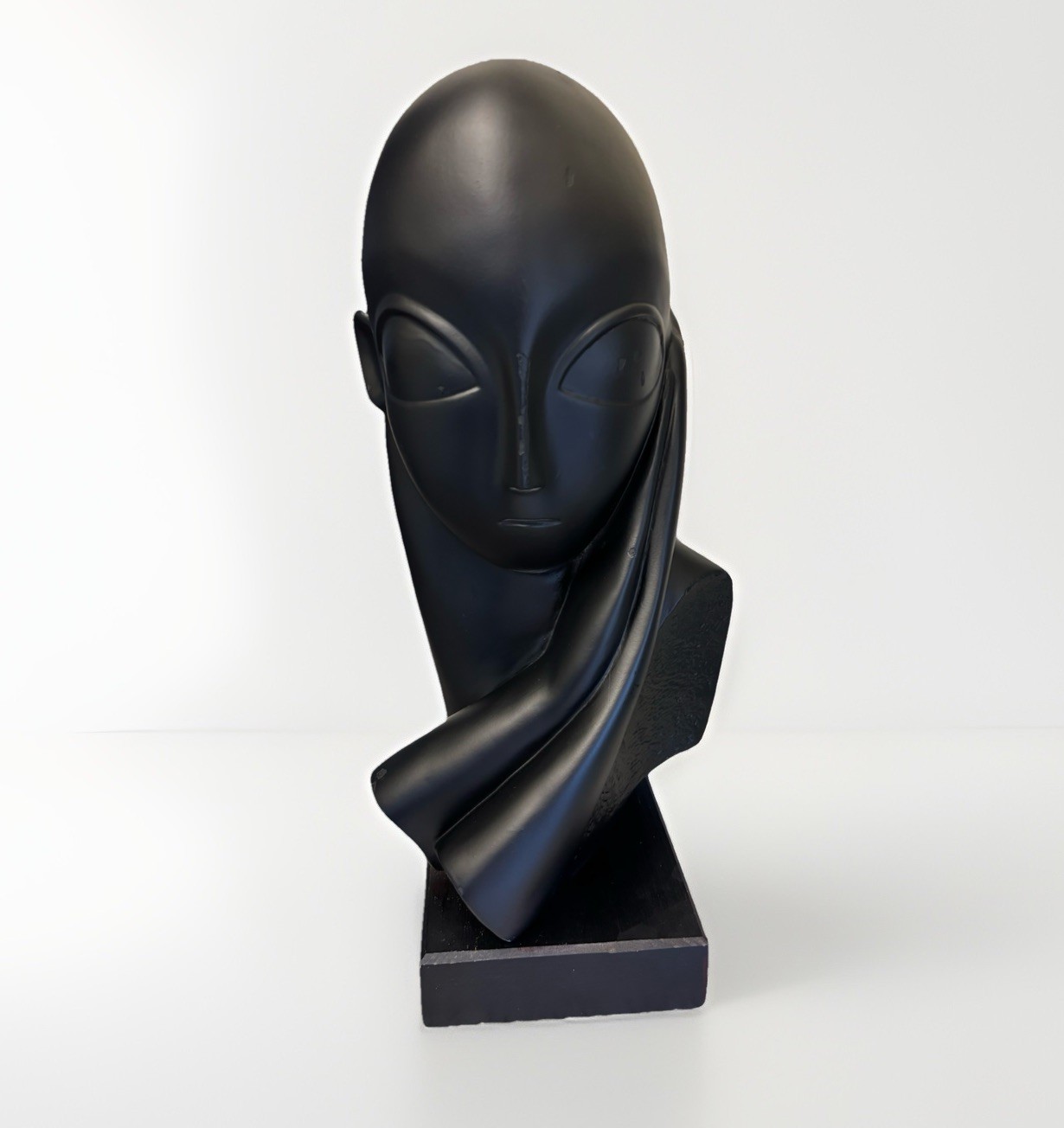 Brancusi Mademoiselle Pogany Sculpture, AUSTIN INC PROD 1961 Modern Artist MCM