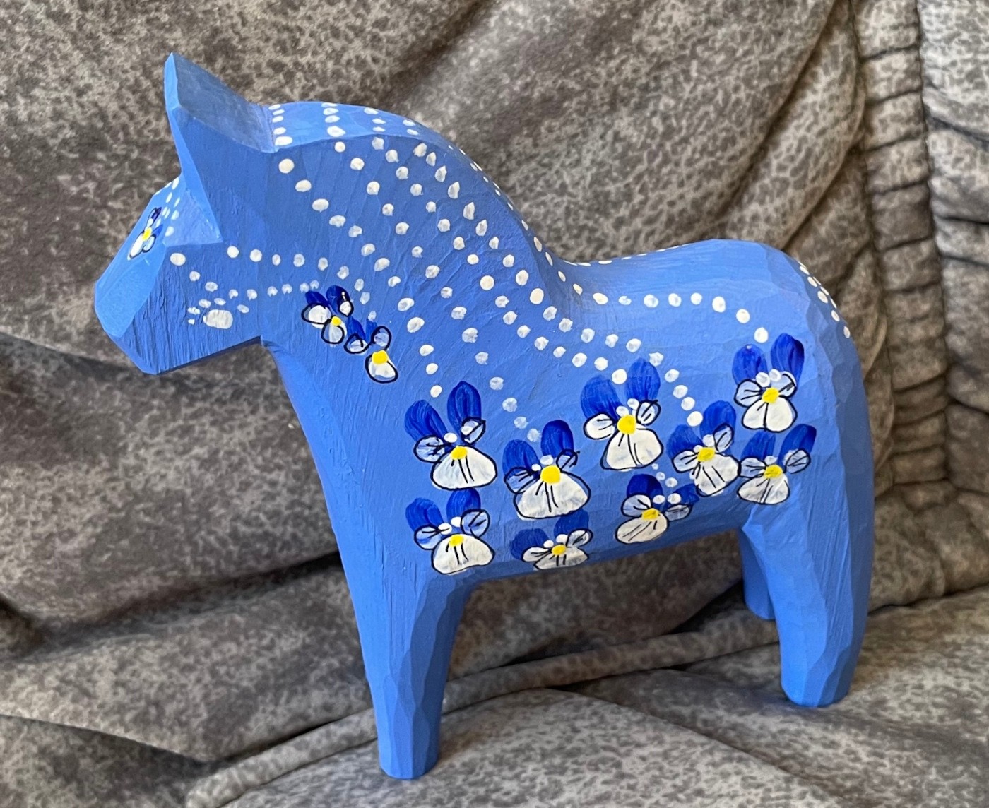 Swedish DALA HORSE 5.1 inch. – Ludvika signed dated