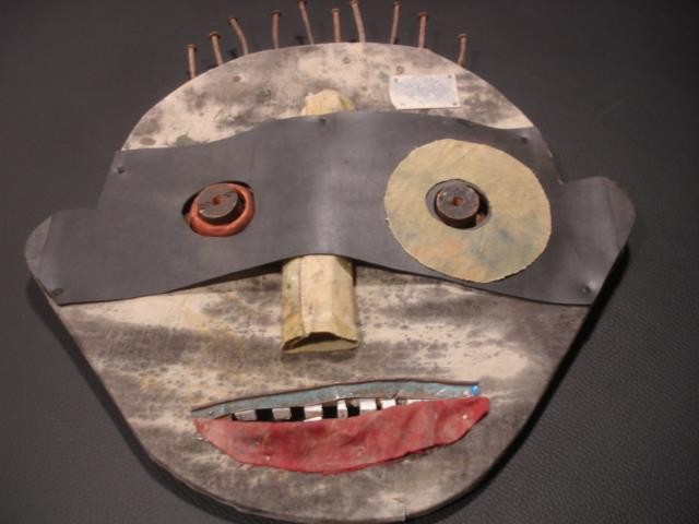Bill Skrips Artist Folk Art Wall Sculpture Wood Metal Found Objects Kitay 2018