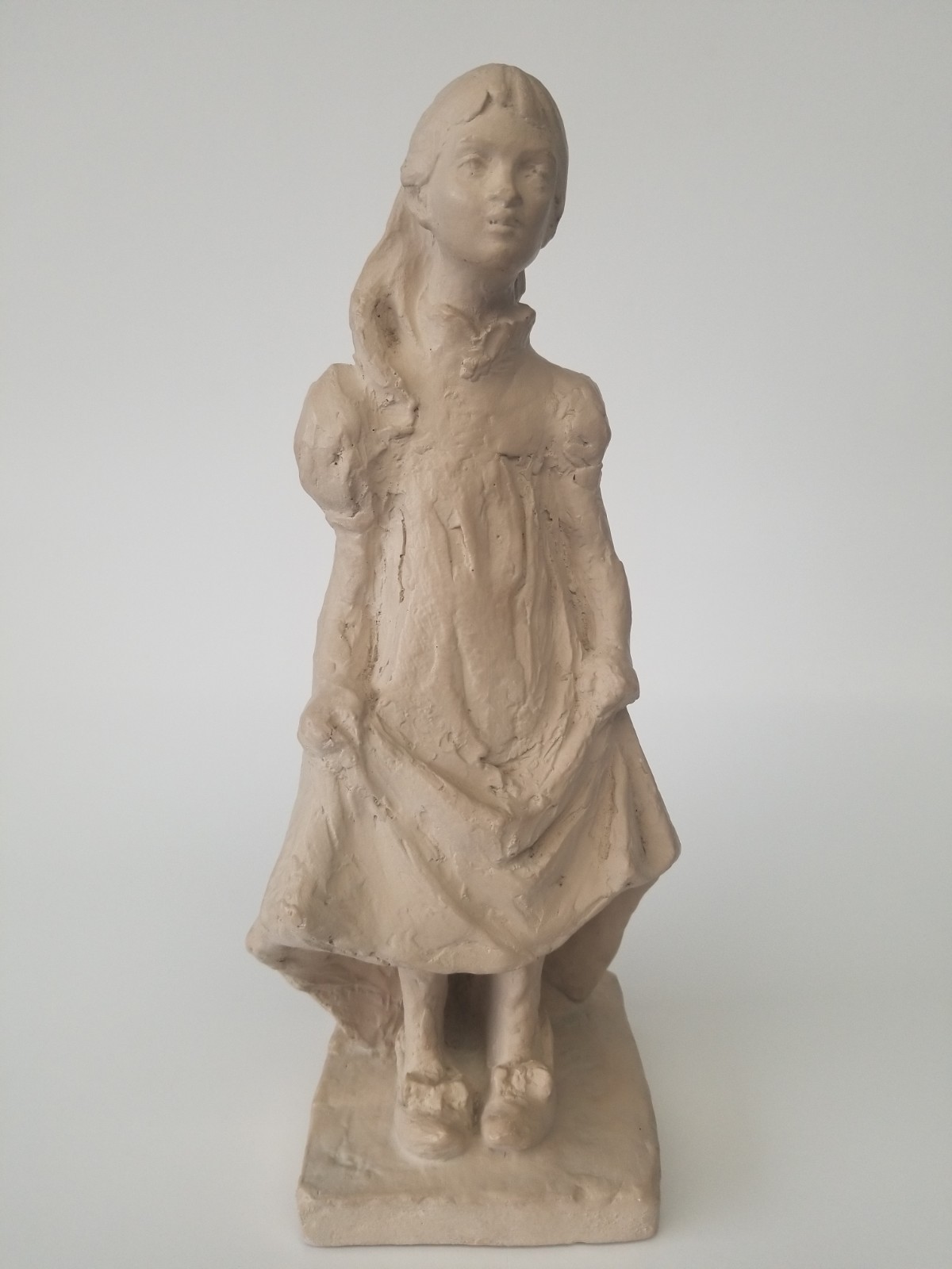 Austin Production Sculpture 1973 Dress Up Girl Statue KLARA SEVER