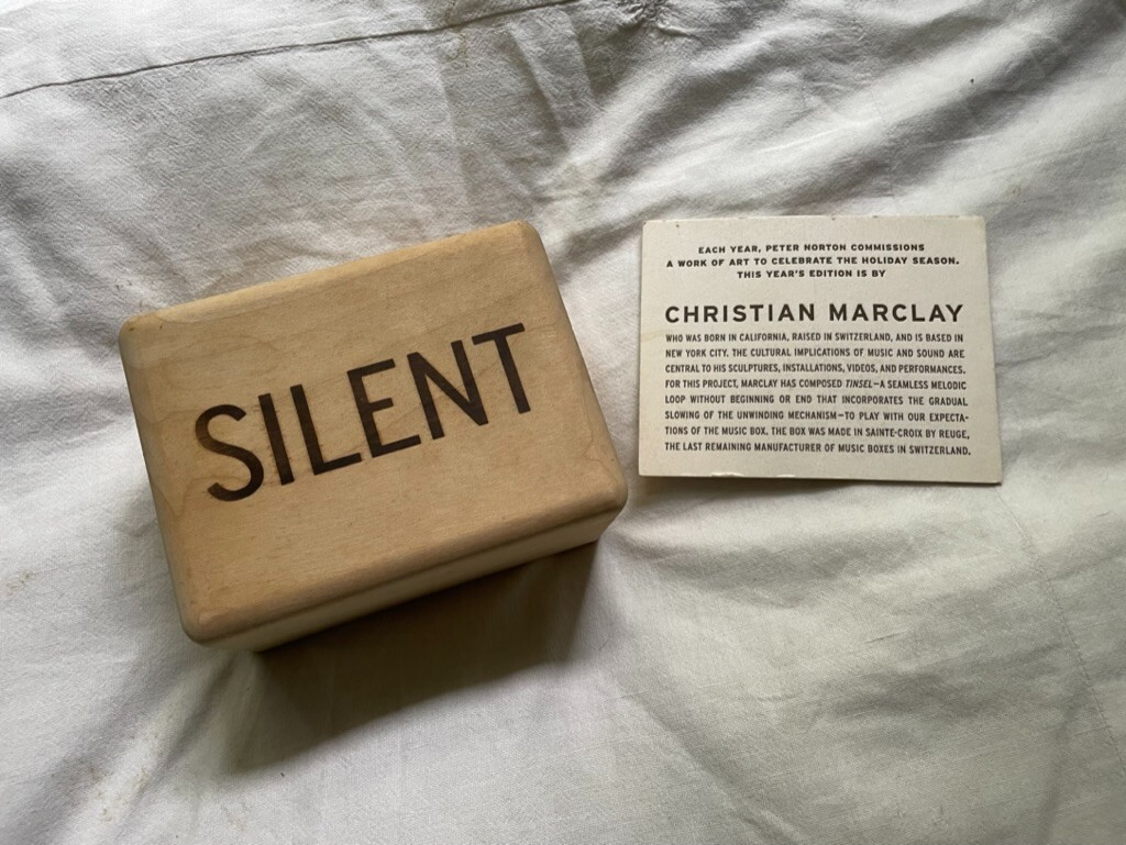 Silent – Christian Marclay (Norton Family Christmas Project 2005)