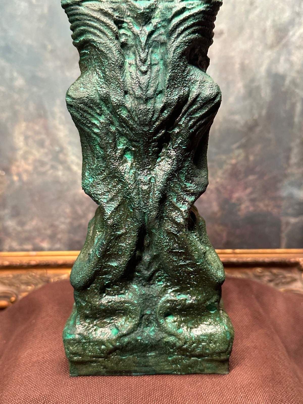 Dagon Elnva, Original Dagon Statue, Dark Fantasy Art, Lovecraft, elder god