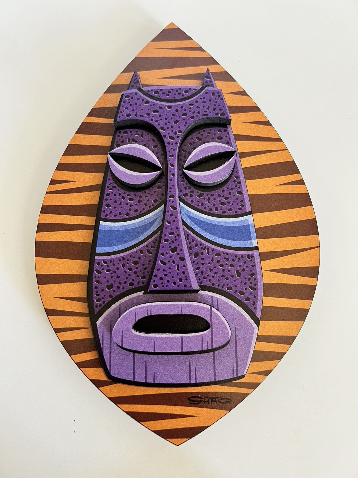 New SHAG The Huna Mask – 2022 SDCC Exclusive 79/100 Limited Edition – SIGNED