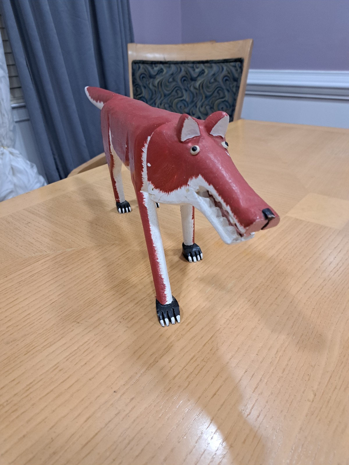 Read Fox By Lonnie & Twyla Money Cracking On Tail & Back Legs Missing Rooster