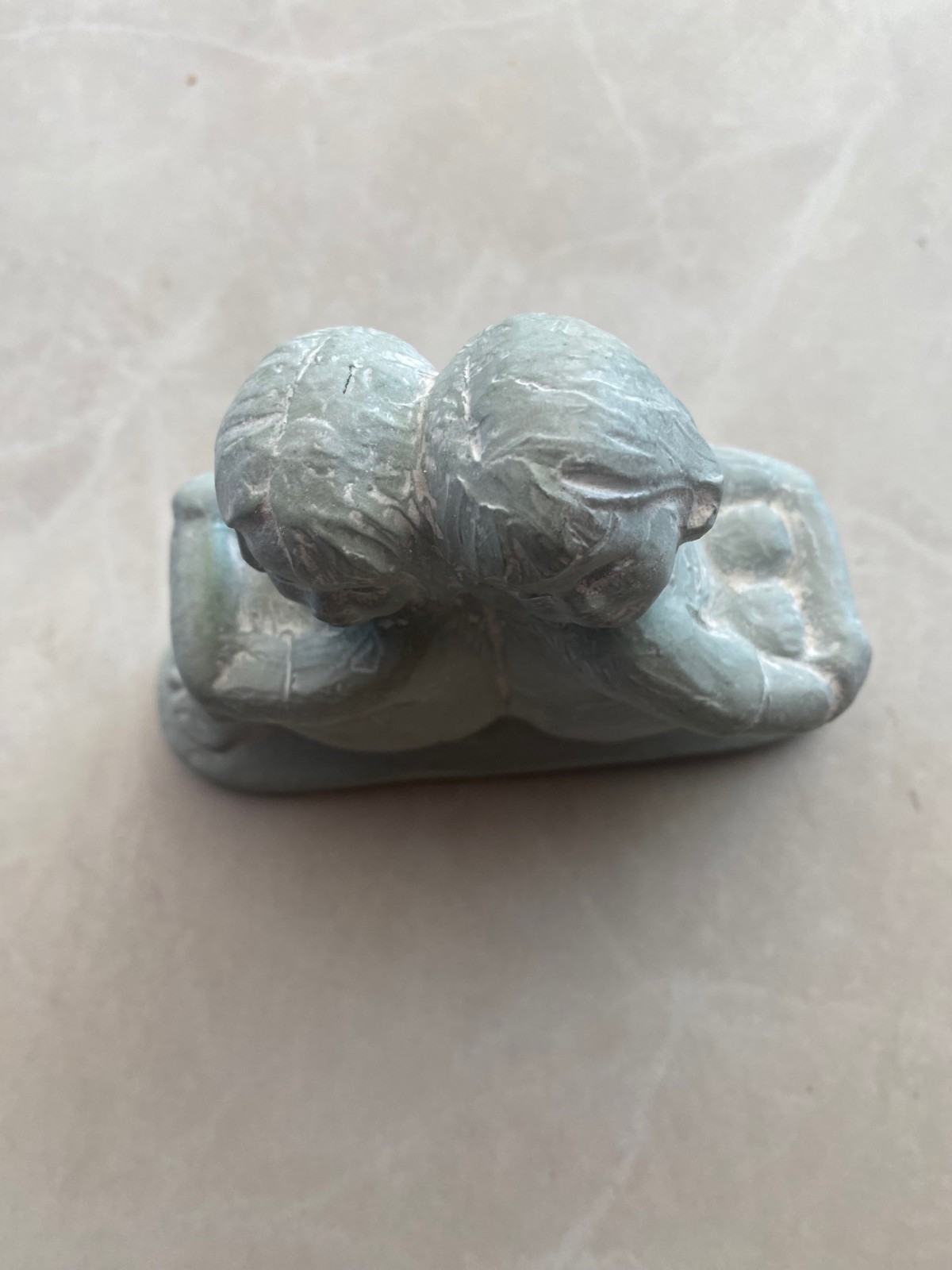 Isabel Bloom Art Sculpture Friends Two Girls Sisters Back To Back 2002