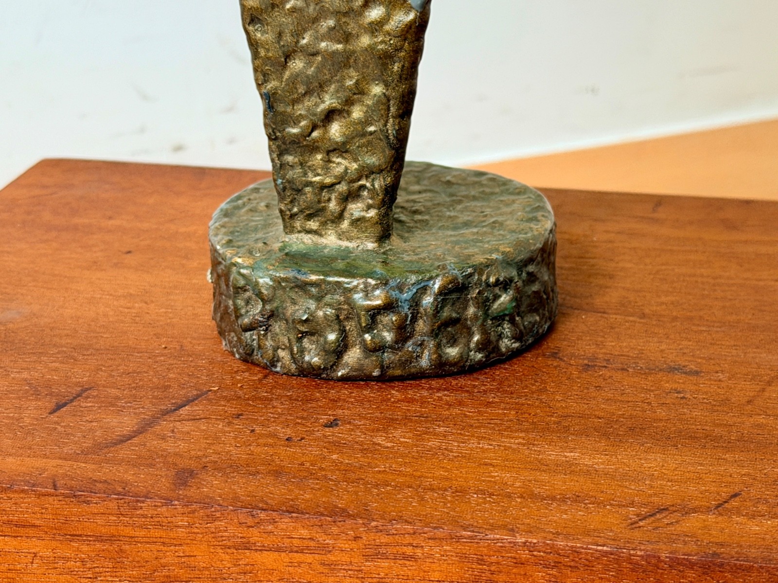 1960s John Roper Brutalist Abstract Metal New York Art Sculpture Statue Vtg Mcm