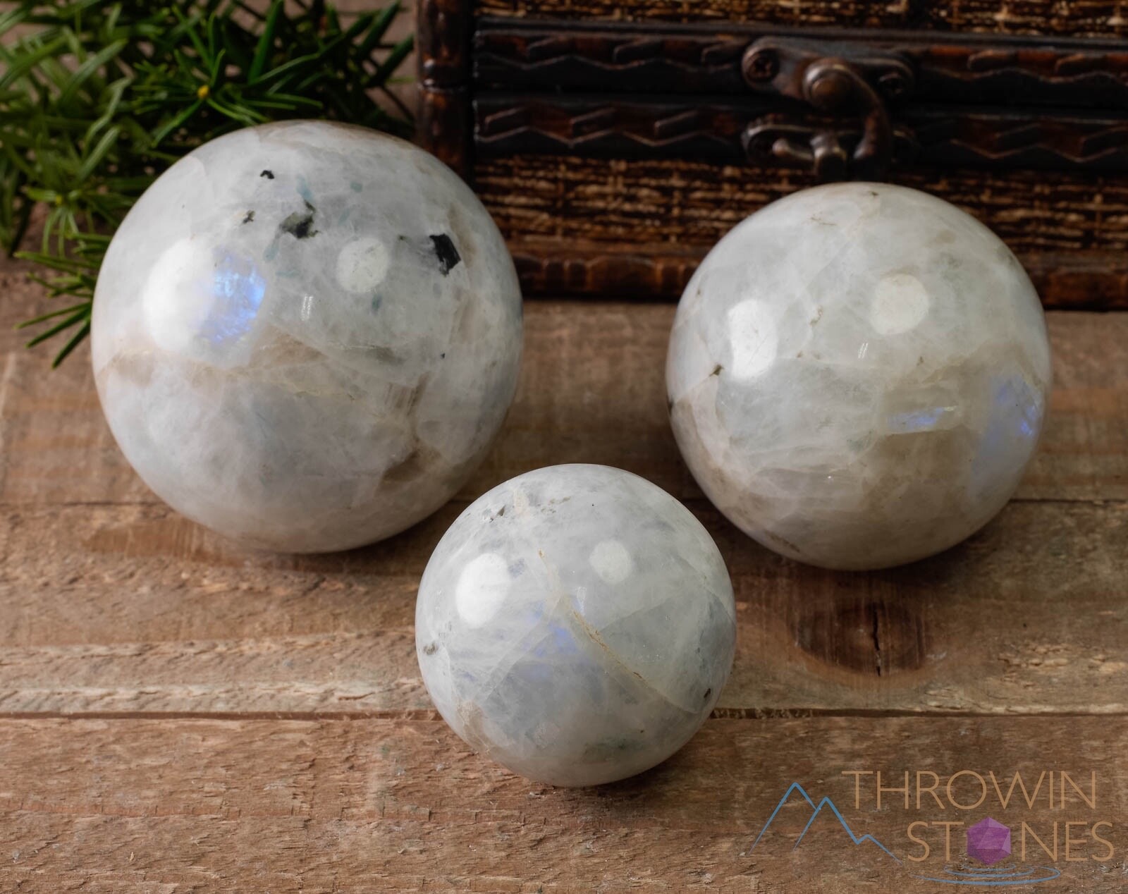 Rainbow MOONSTONE Crystal Ball Sphere – Unique Gift, Gothic Home Decor, E0372