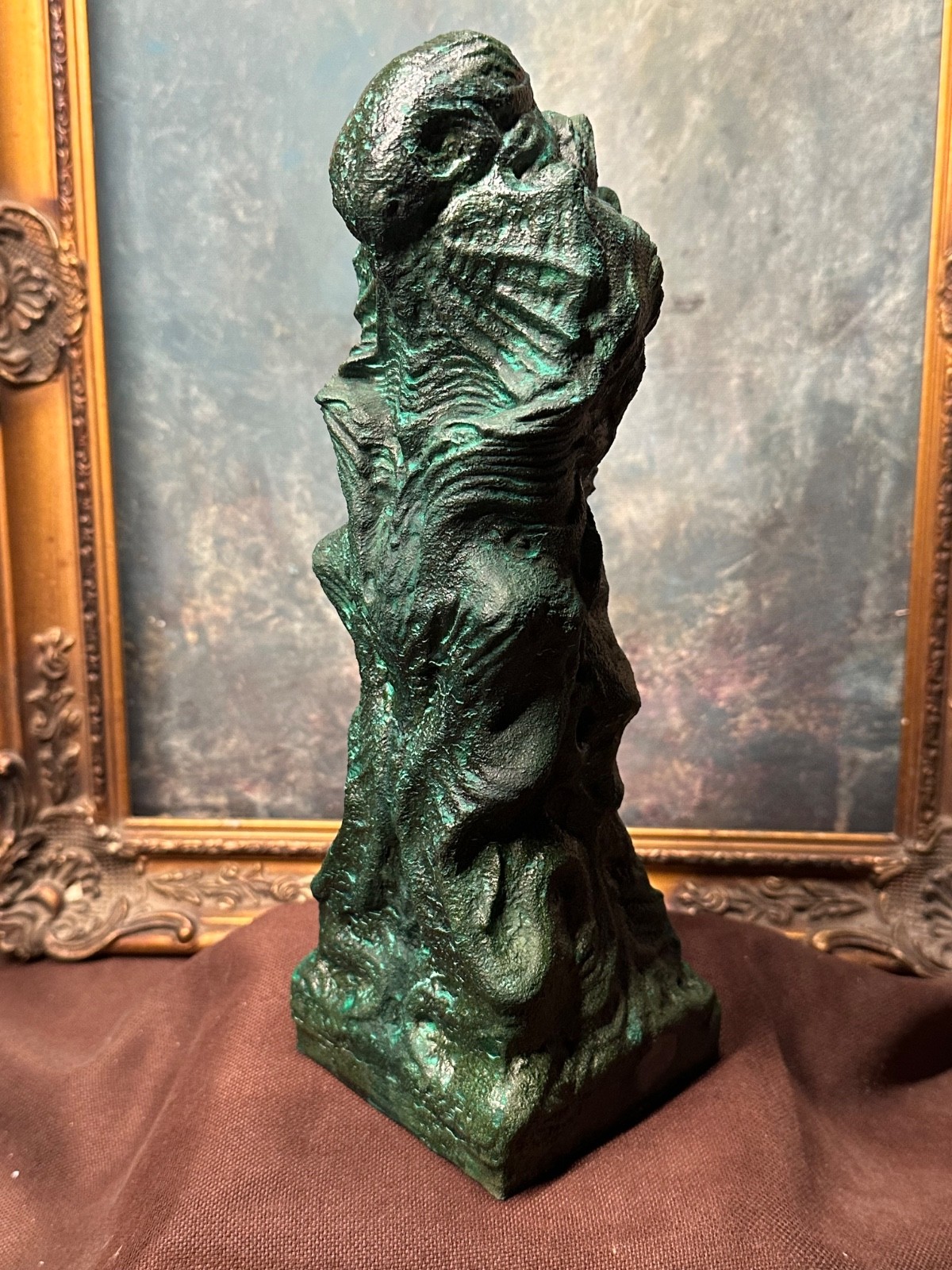 Dagon Elnva, Original Dagon Statue, Dark Fantasy Art, Lovecraft, elder god