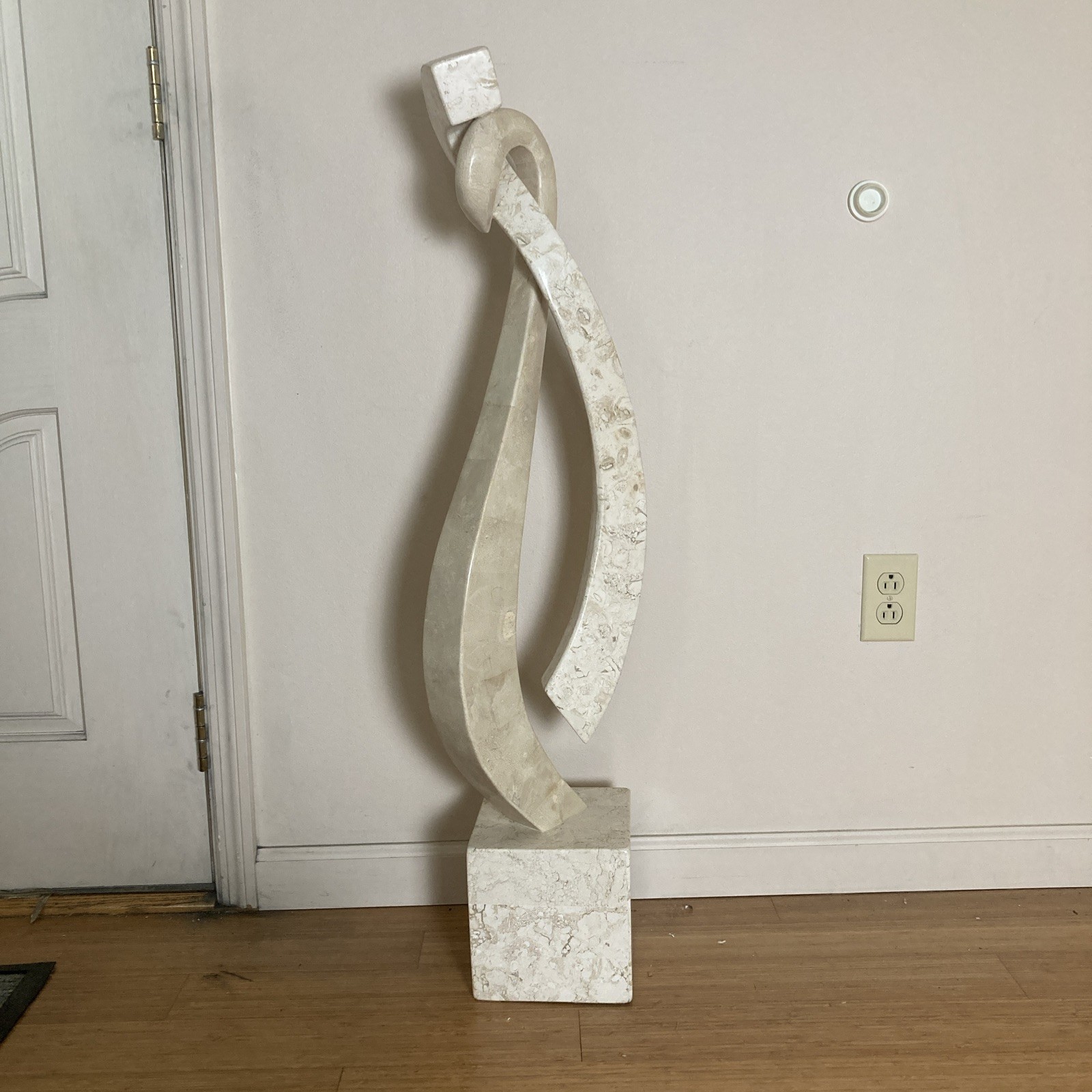 Marquis Collection Beverly Hills “Harmony”Carved Marble Polished Stone Sculpture