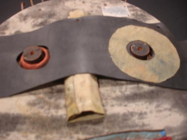 Bill Skrips Artist Folk Art Wall Sculpture Wood Metal Found Objects Kitay 2018