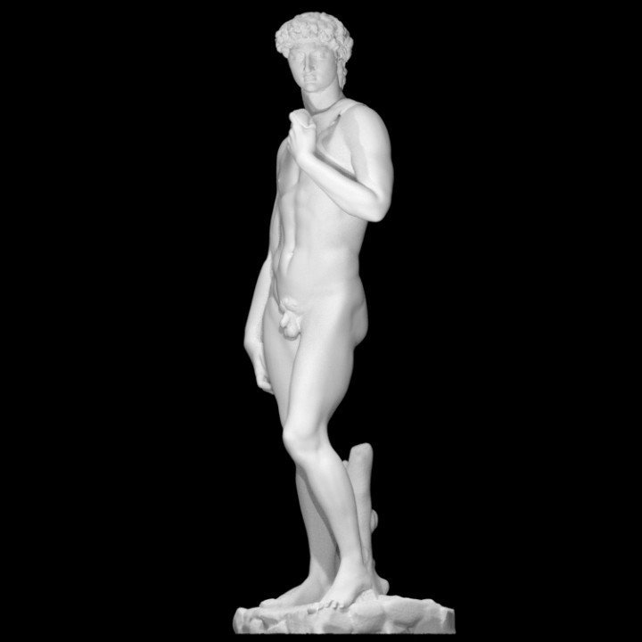 David Statue | 12K Resin Classical Sculpture – Michelangelo Museum Replica Decor