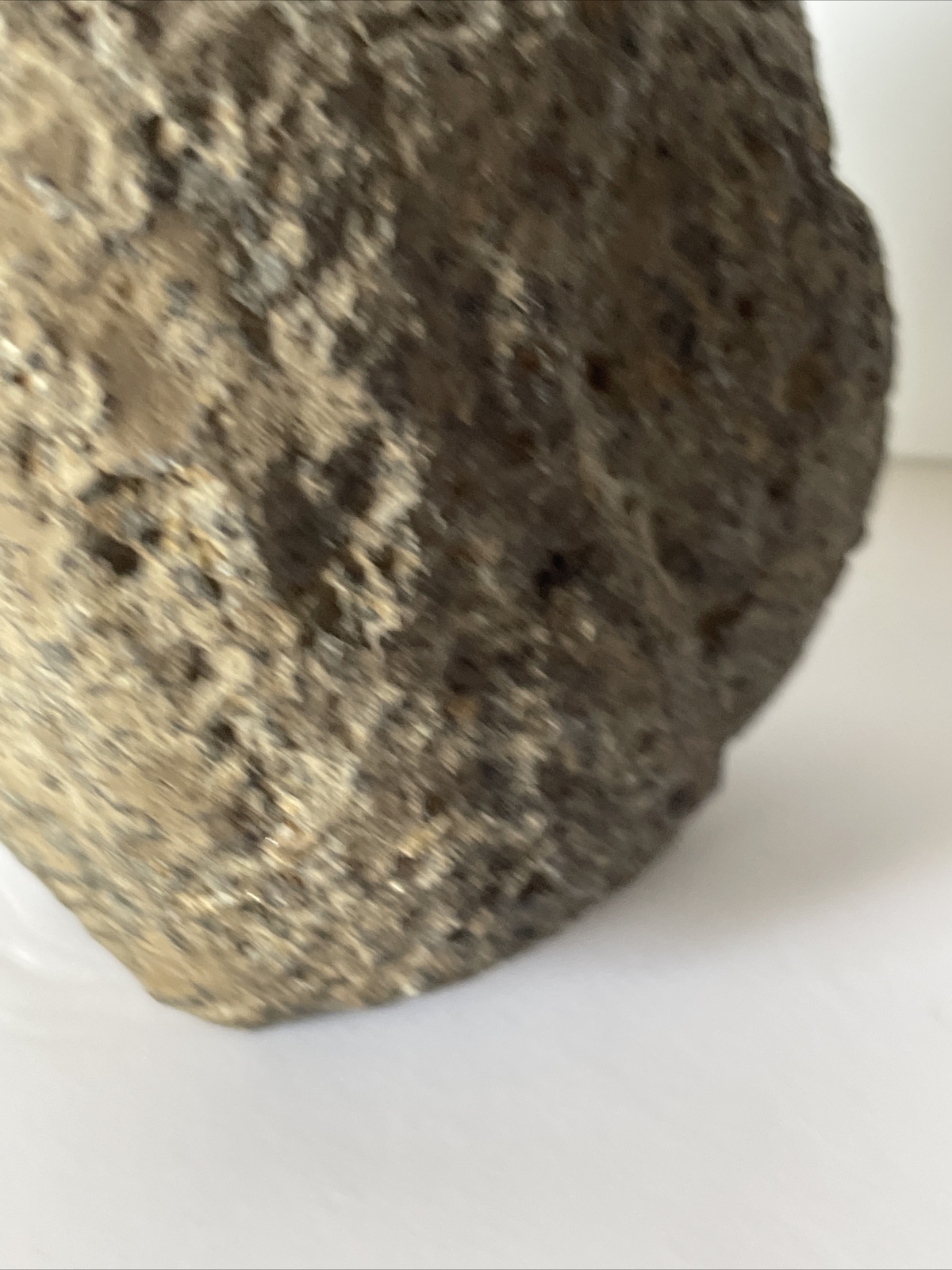 Antique Olmec Sculpture Stone Icon Volcanic 900BC To 300AD Pre-Colombian Helmet