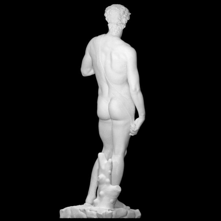David Statue | 12K Resin Classical Sculpture – Michelangelo Museum Replica Decor