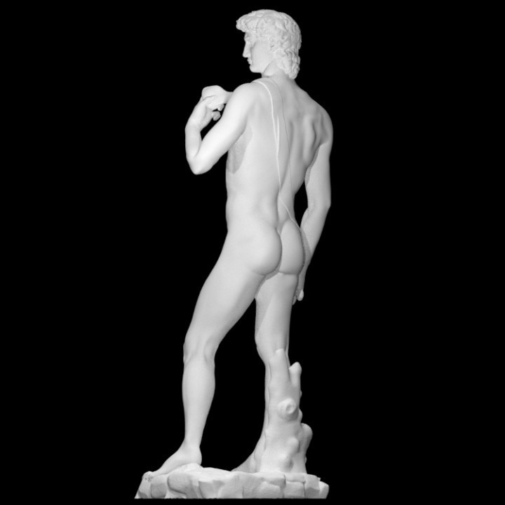 David Statue | 12K Resin Classical Sculpture – Michelangelo Museum Replica Decor