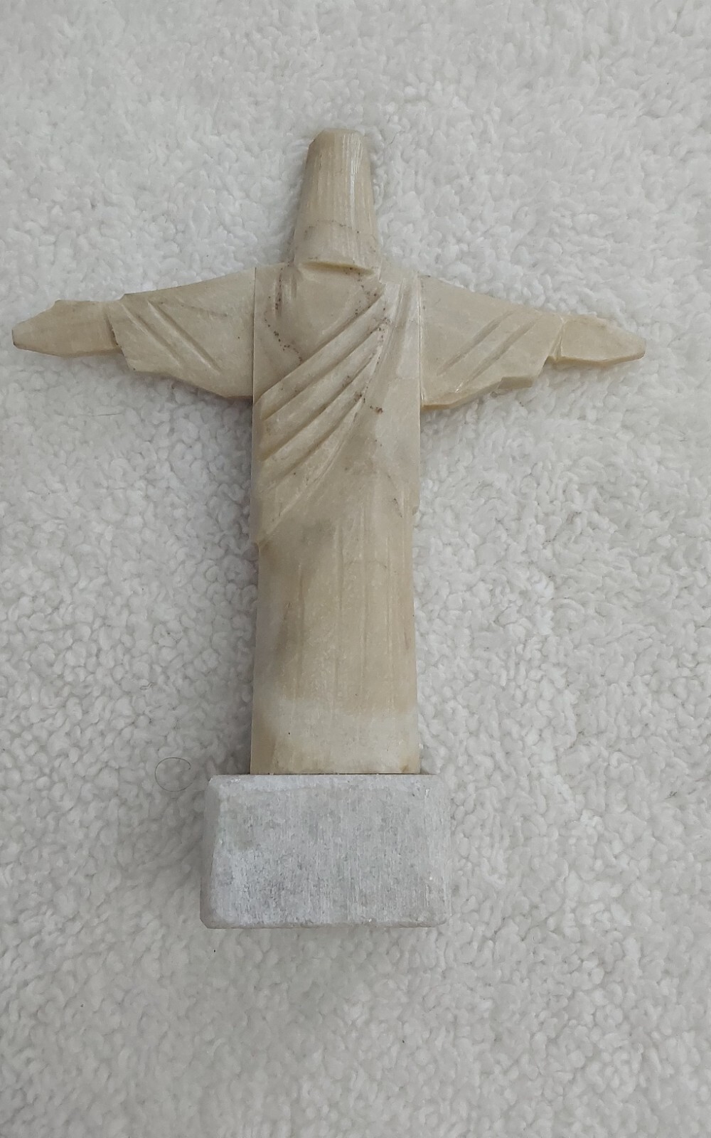 Cristo Redentor Christ the Redeemer Figure Sculpture Brazil Marble? Christianity