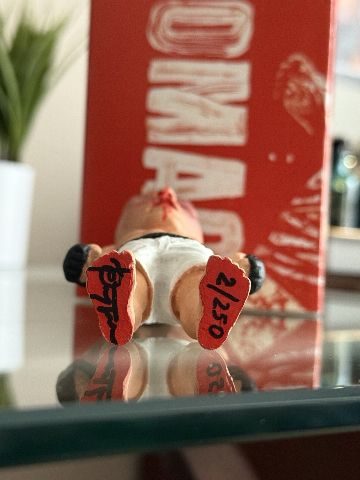 Plastic Cell Rory Macdonald Figure 2018 Limited Edition 2/250 Signed Numbered
