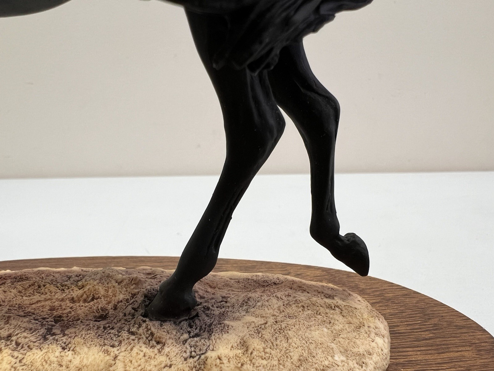 Fred Stone Hand Painted Black Stallion Figurine #297 of 2500