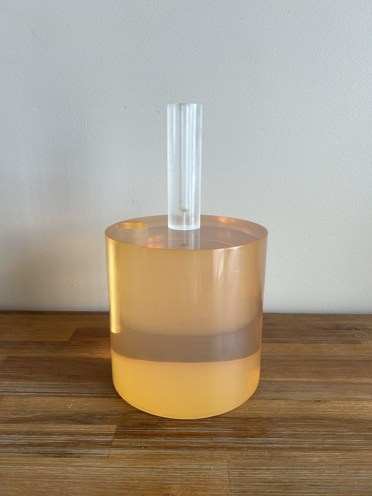 Mid Century Lucite Acrylic Sculpture Display Modern Art Display Objet D’art