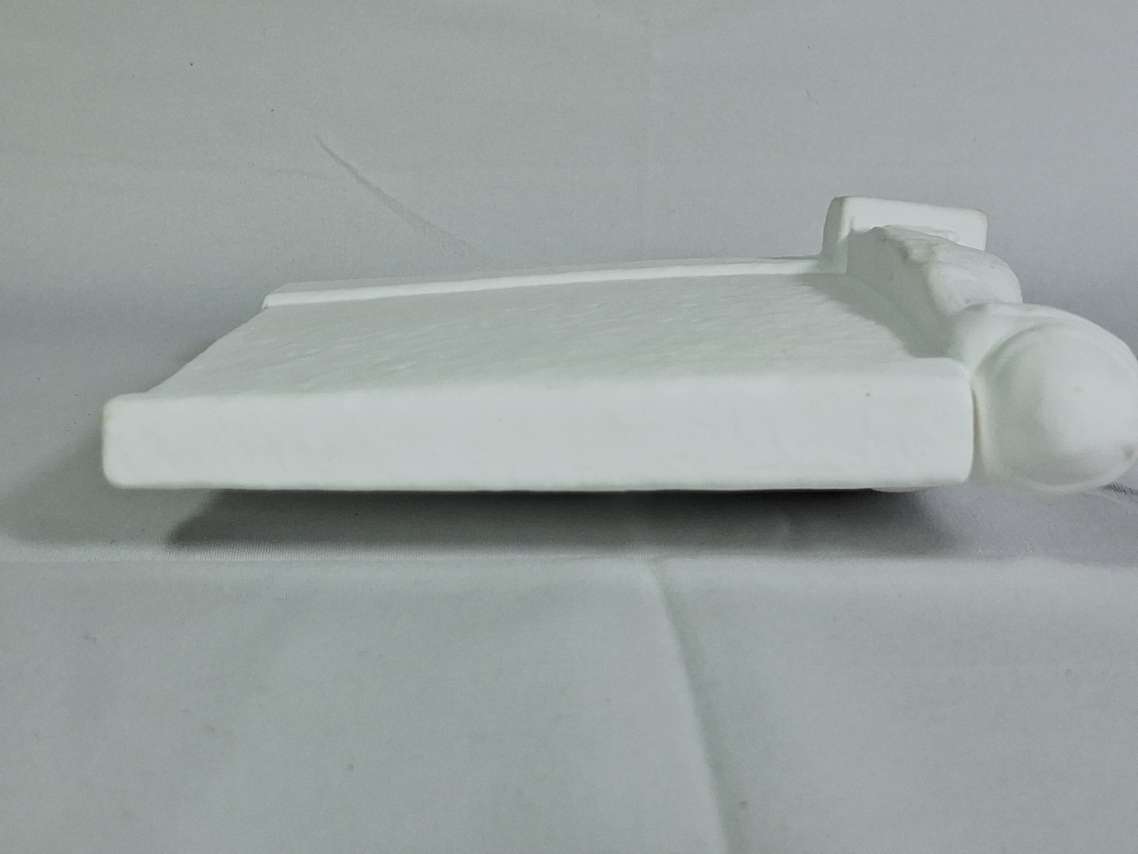 Lamassu Mesopotamia Mythological 3D Printed Statue Sculpture Pure White Nice