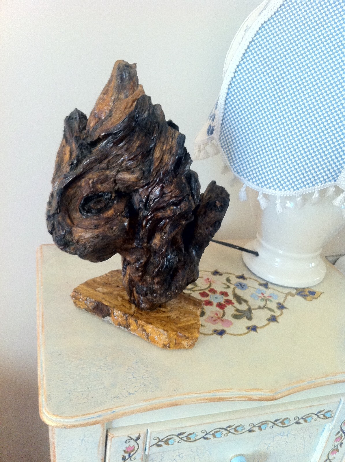 6×8 inc.Driftwood Sculpture for Beach House Enthusiasts,Natural Unique Driftwood