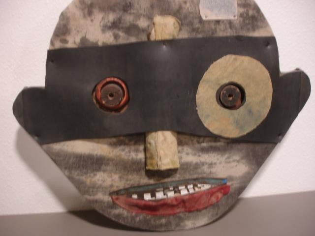 Bill Skrips Artist Folk Art Wall Sculpture Wood Metal Found Objects Kitay 2018