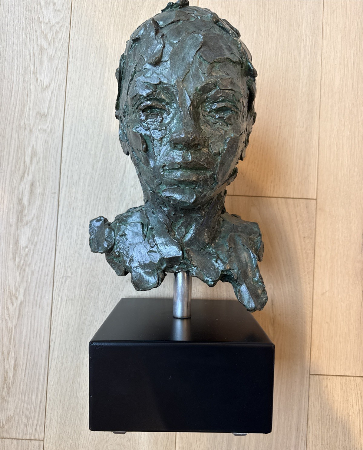 Lionel Smit Flake Head Sculpture