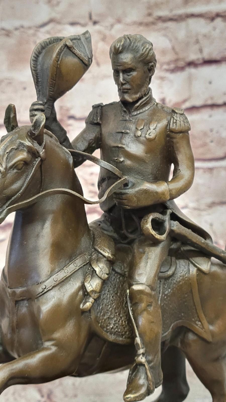Monument to Civil War Major General Lawyer President Jackson on Horse Bronze