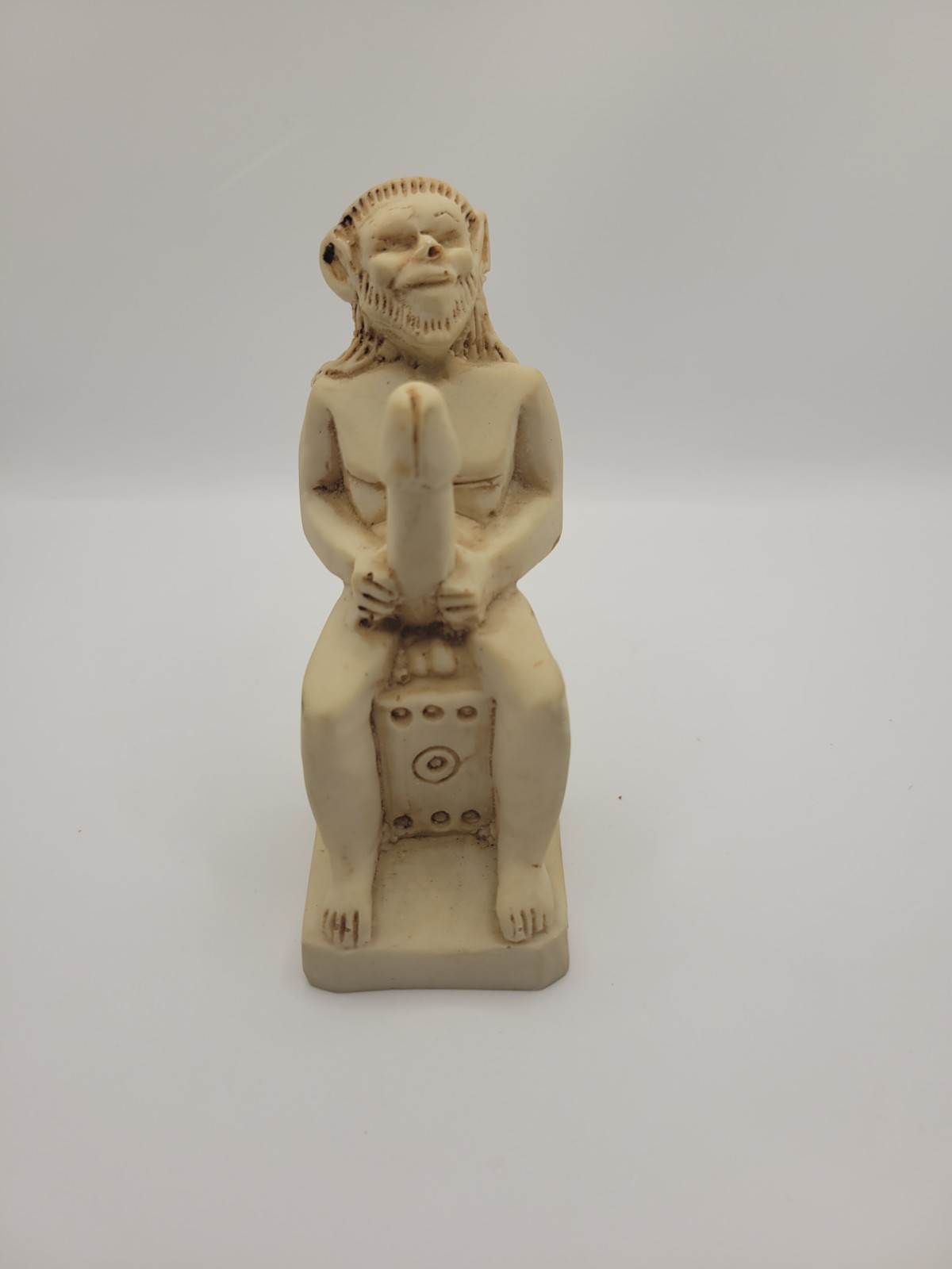 Rare ancient Greek figure of Satyr with clearly erotic features. 5 in