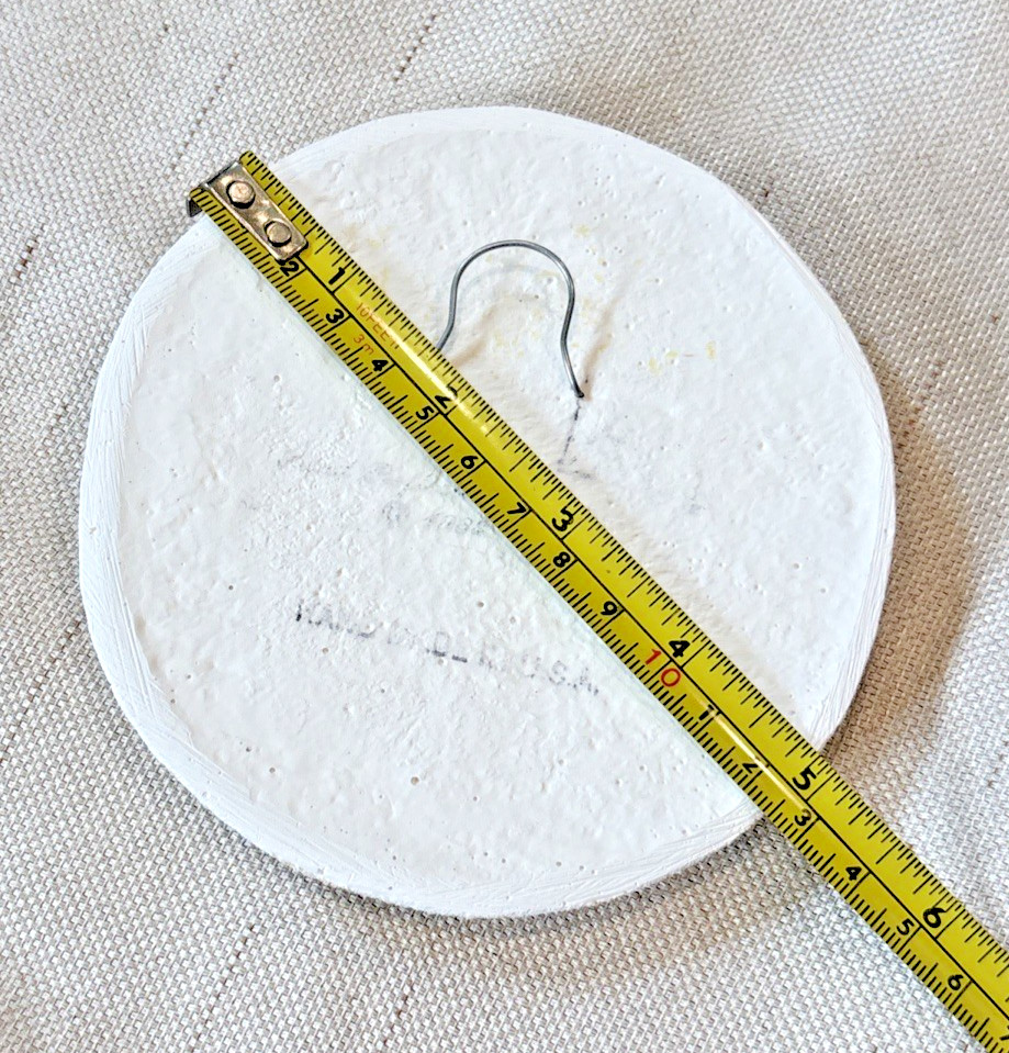 VTG Sand Cast Sand Dollar Wall Mount Garden Home Decor 5&Prime;