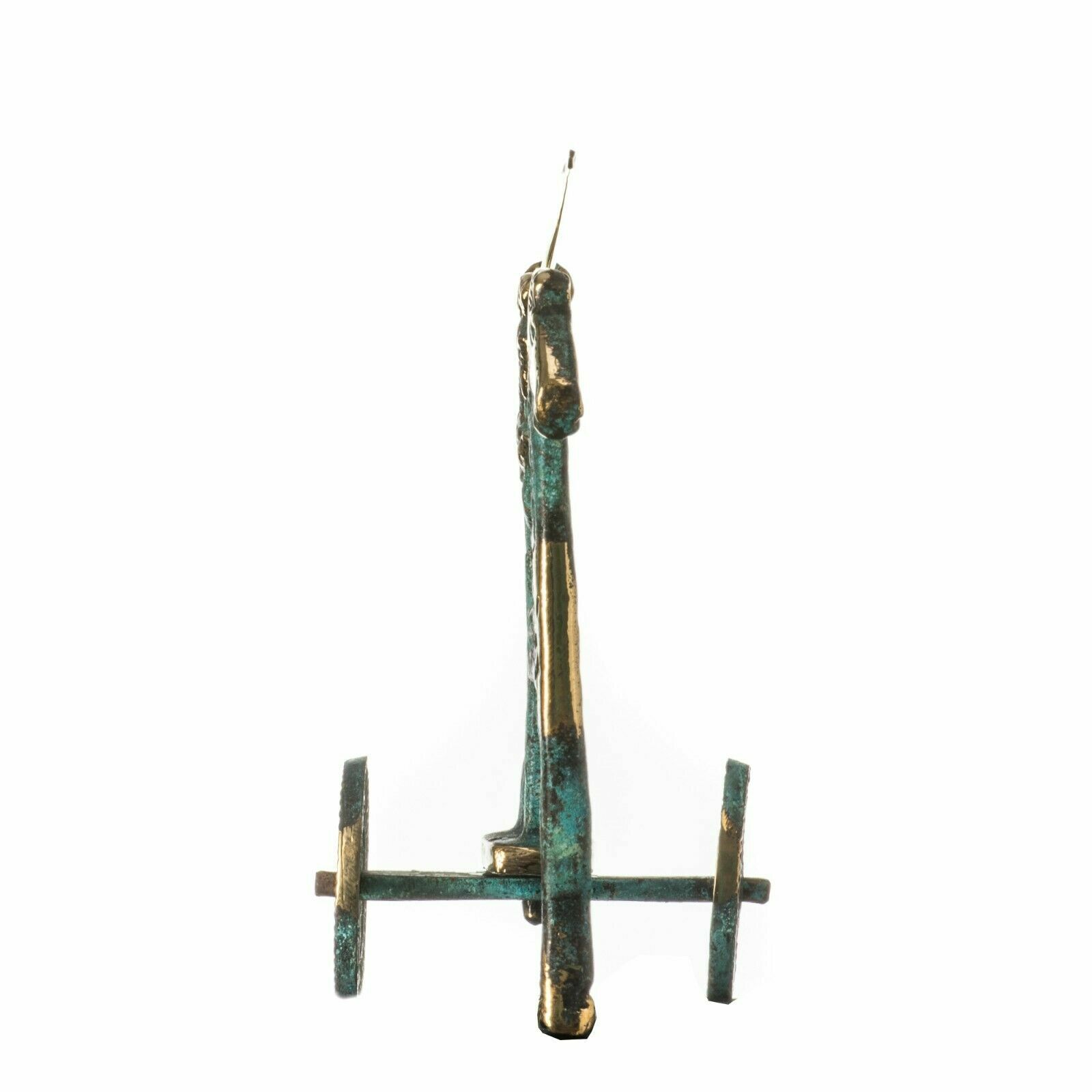 Chariot Of The Sun Athena With Spear Ancient Greek Bronze Museum Statue Replica