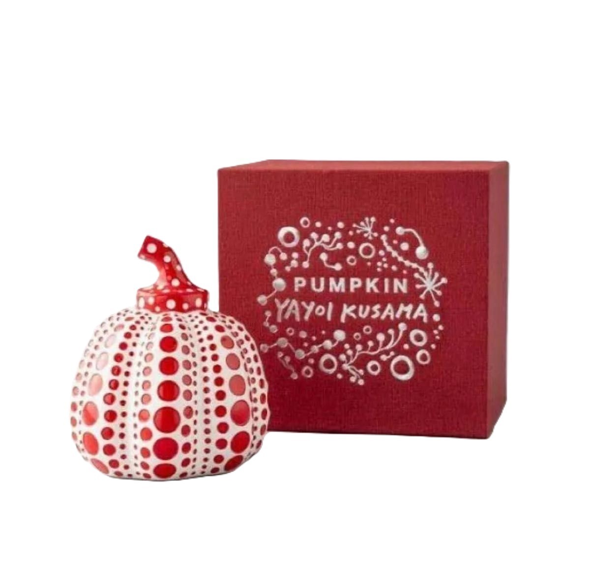 Yayoi Kusama Paperweight Object Pumpkin Red LAMMFROMM JAPAN Sculpture New japan