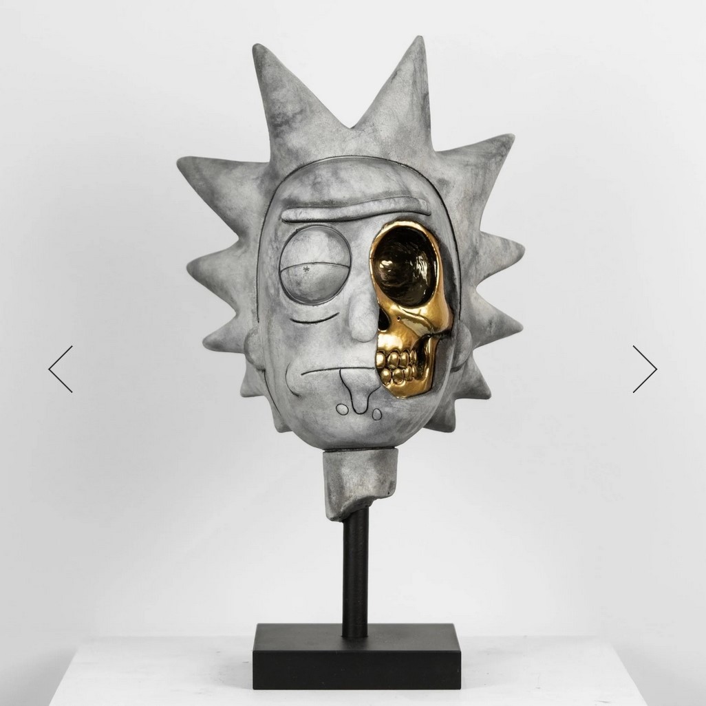 Jack Of The Dust – Rick And Morty « Rick C-137 » Skull 2024 – Discontinued – New