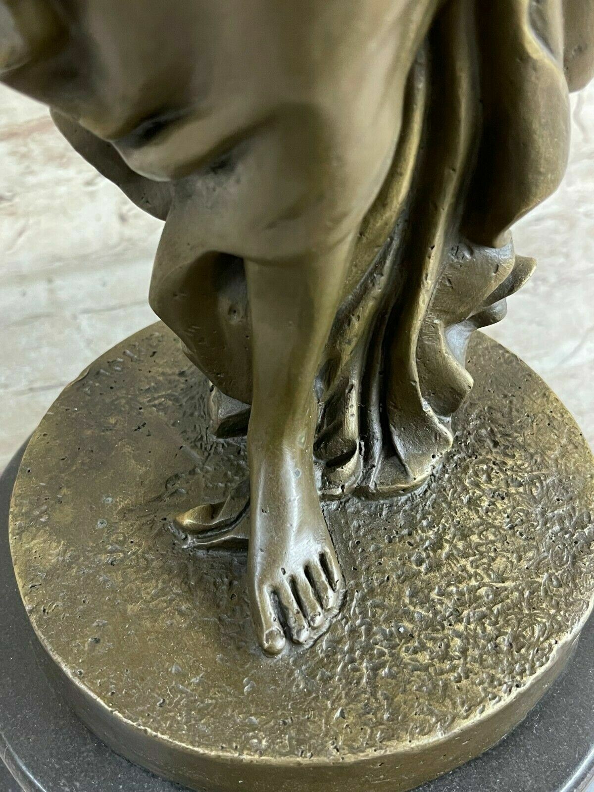 100% PURE BRONZE STATUE ART NOUVEAU GIRLS CANDLESTICK CANDELABRA HOT CAST FIGURE