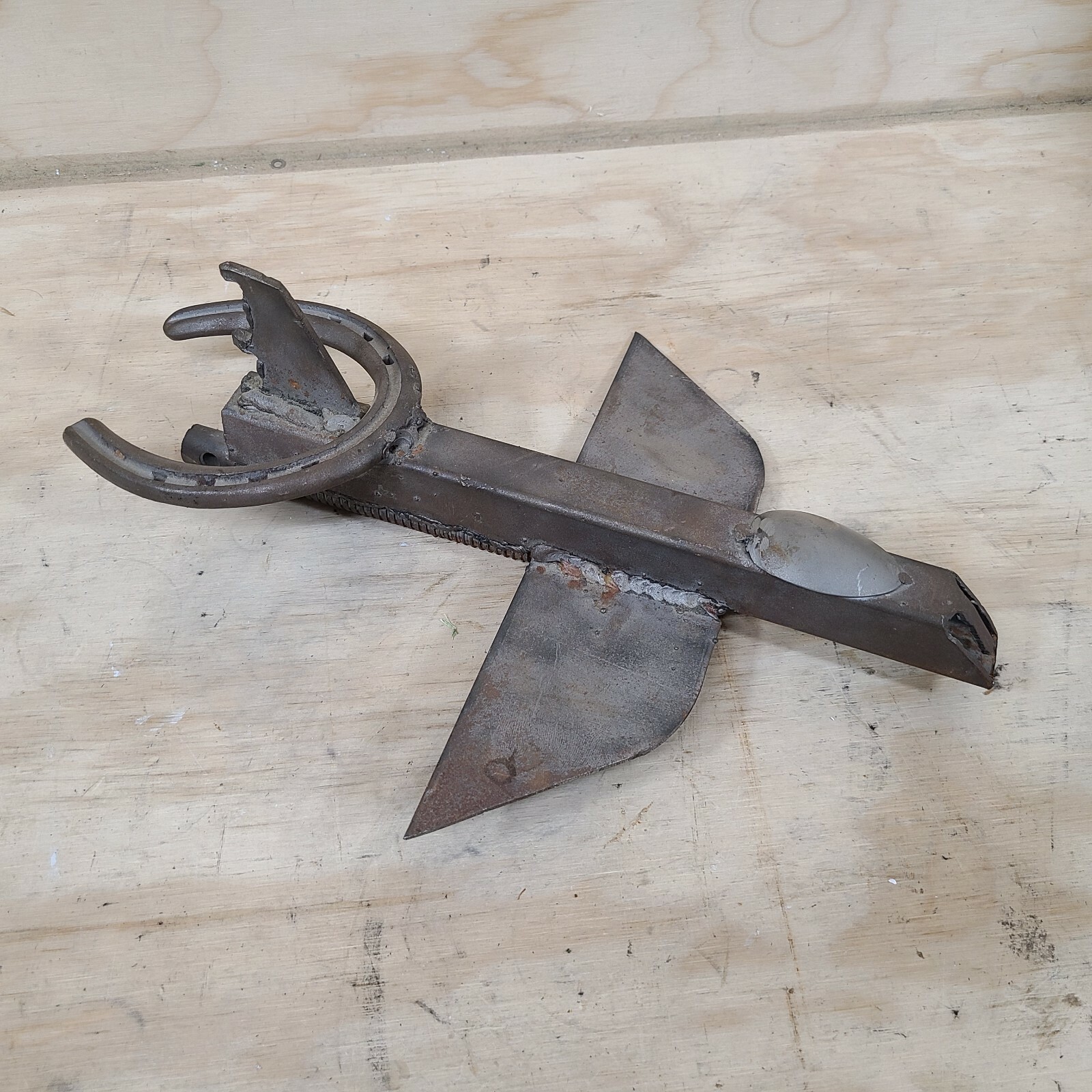 Metal Art Airplane upcycled assemblage steampunk welder artist sculpture unique