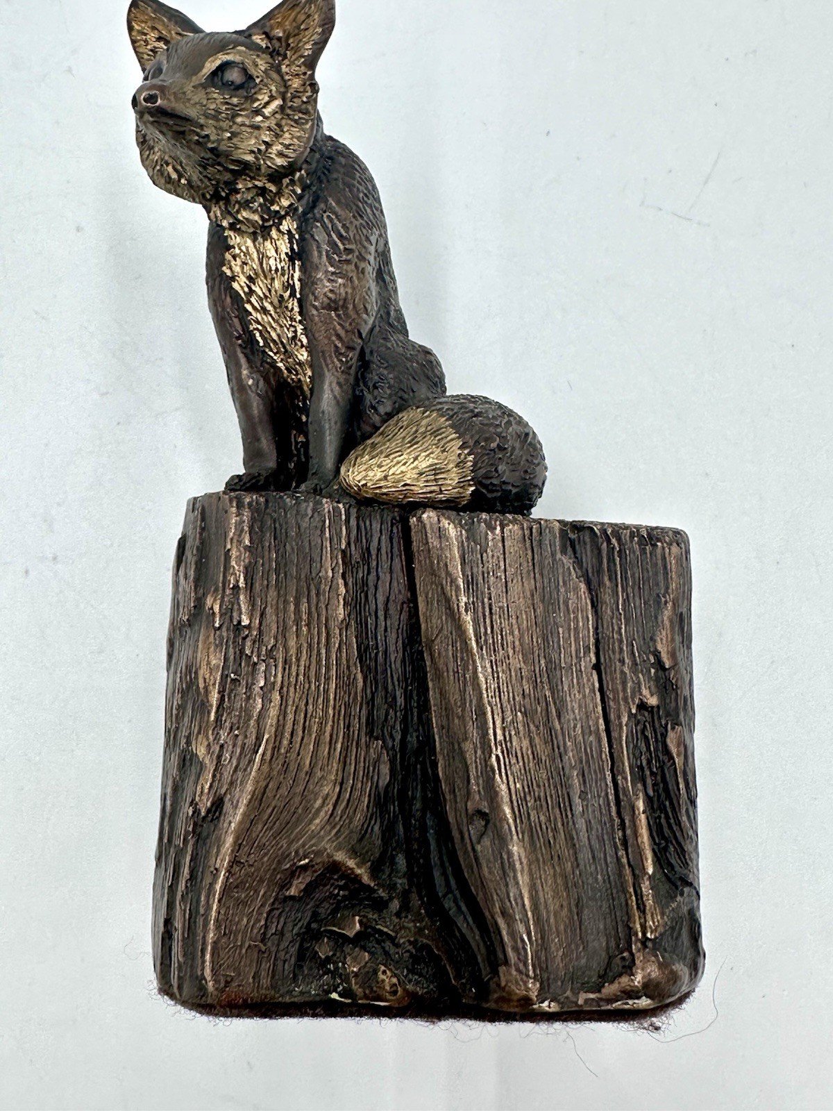WAIDE DONET Bronze « RED FOX » 1999 Sculpture 100/200 Limited Edition