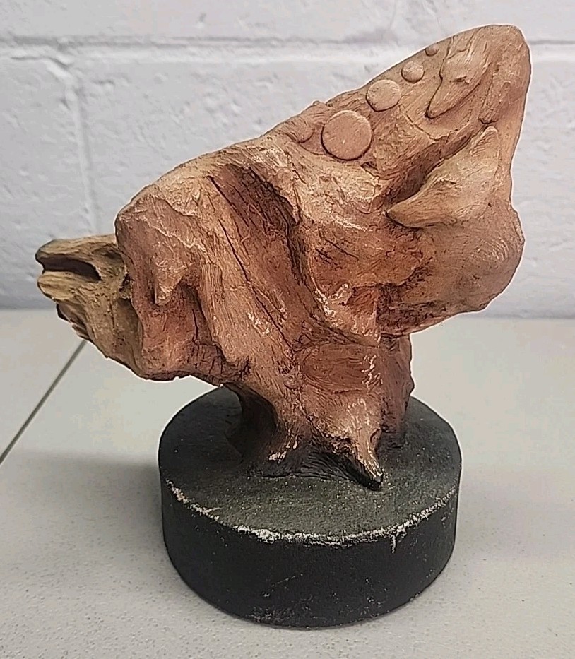 « Rick Cain Fox Sculpture «  »FOx River » » Limited Edition 125/2000 -1996&Prime; Read