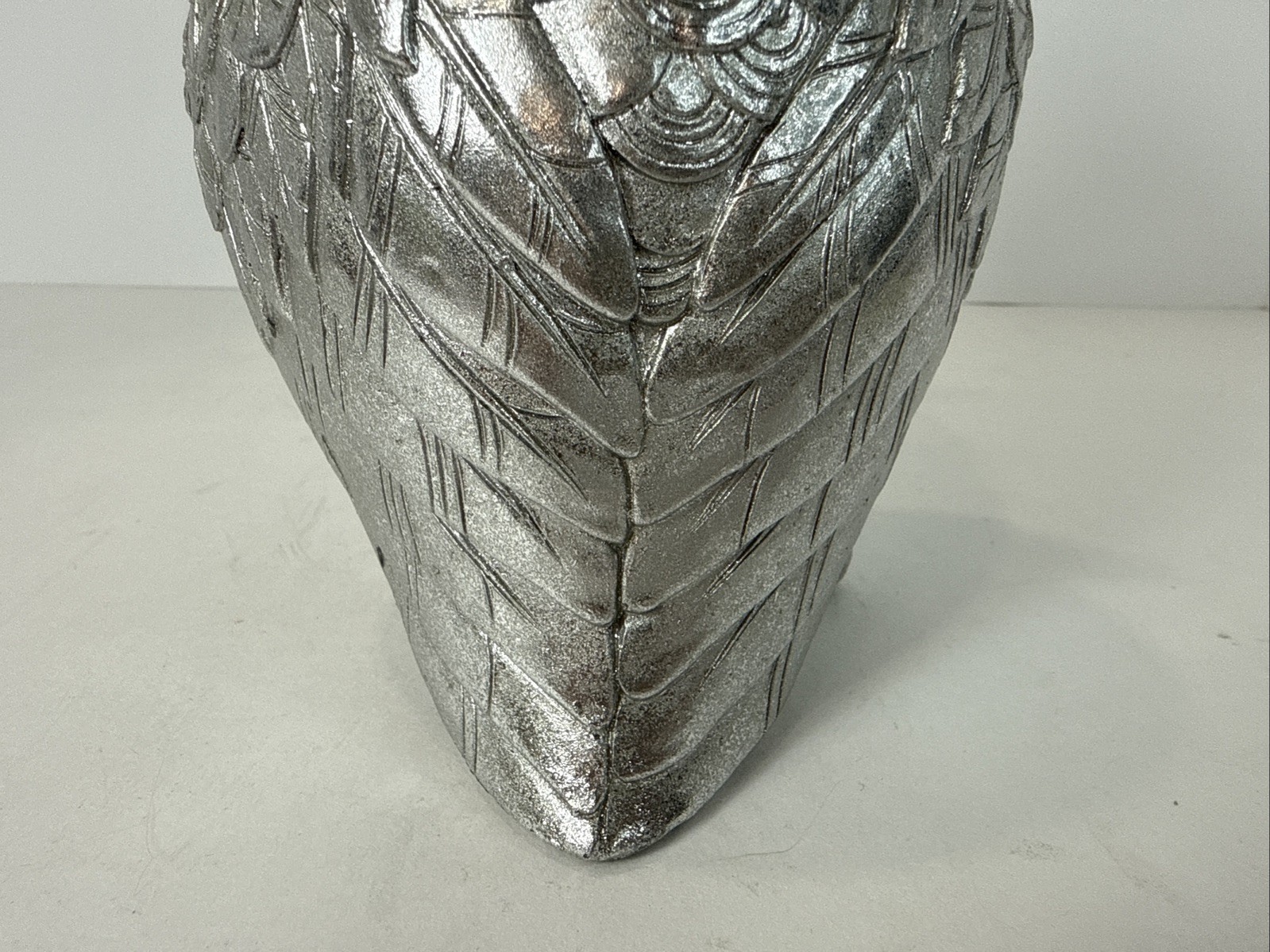 Beautiful Silver Colored Reason OWL Geometrical Design Hazel Eyes Mirrored Circl