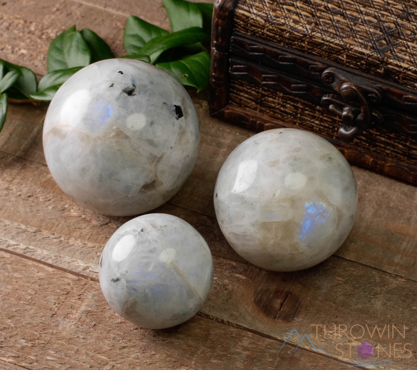 Rainbow MOONSTONE Crystal Ball Sphere – Unique Gift, Gothic Home Decor, E0372