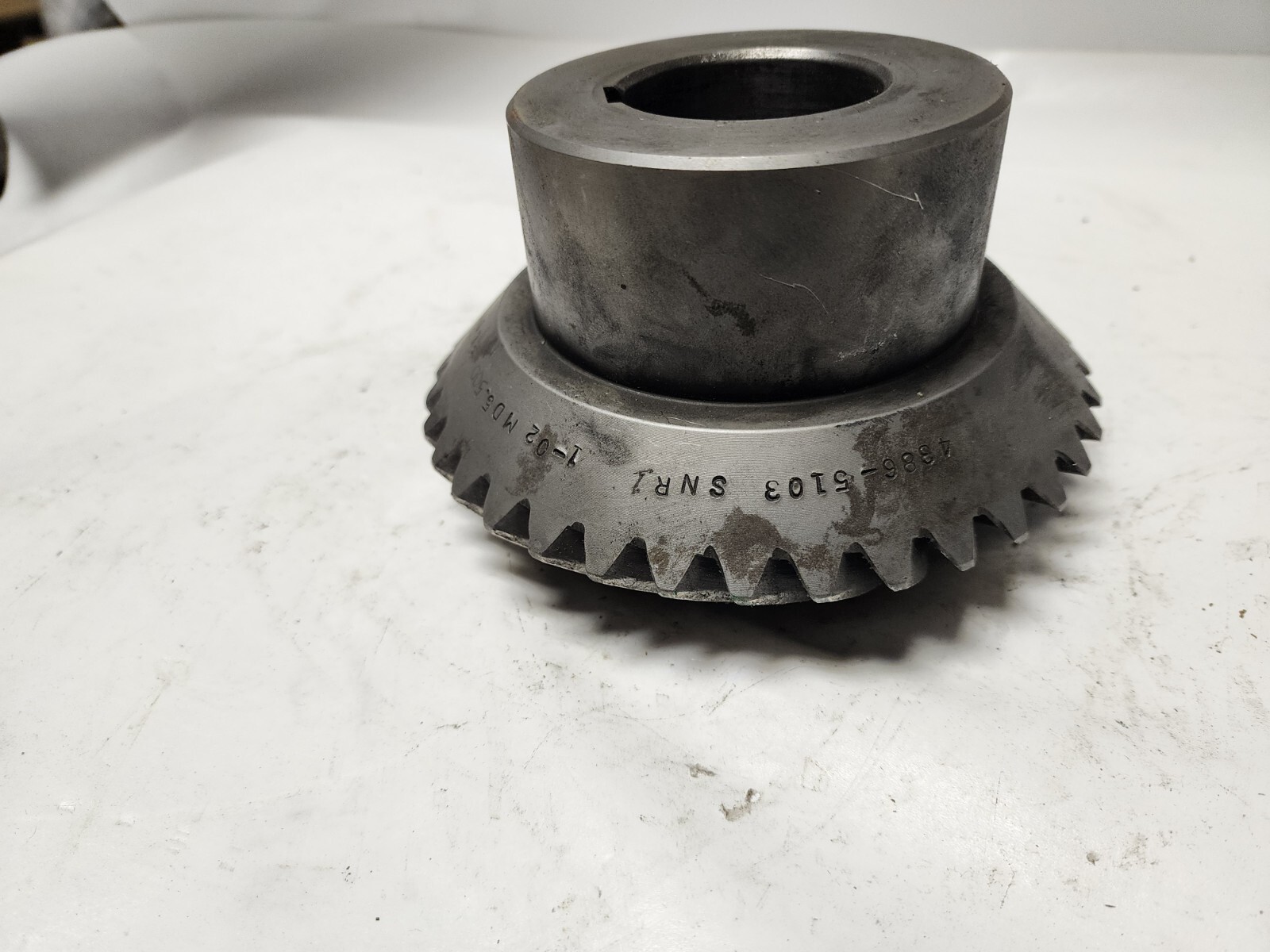 Used Gear Good for Industrial/Steam Punk Art Projects approx. 6-1/8&Prime; Dia x 3-5/8