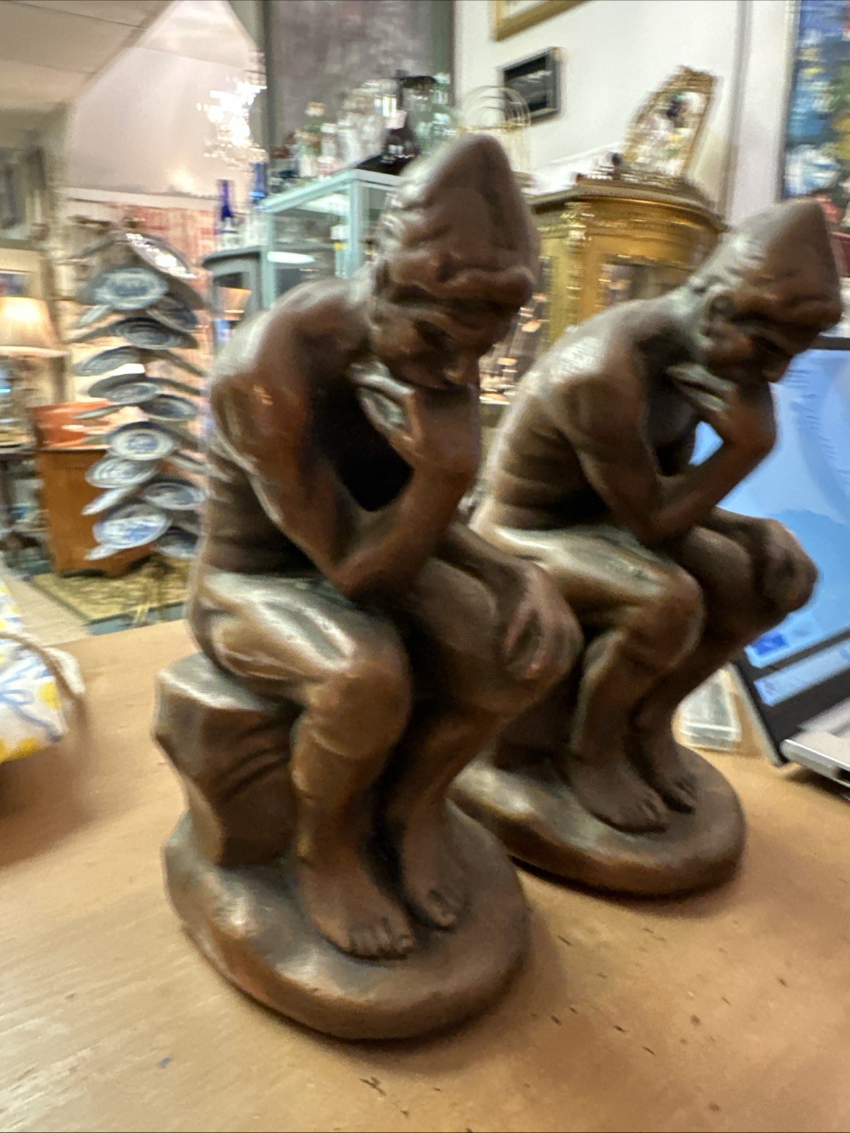 Armor Bronze « The Thinker » produced 1910-1930