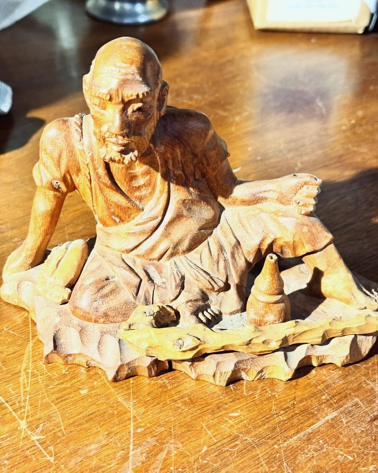 Nov 30 1958 Trench Art Wood Carved By U.S. Soldier In Saigon Vietnam