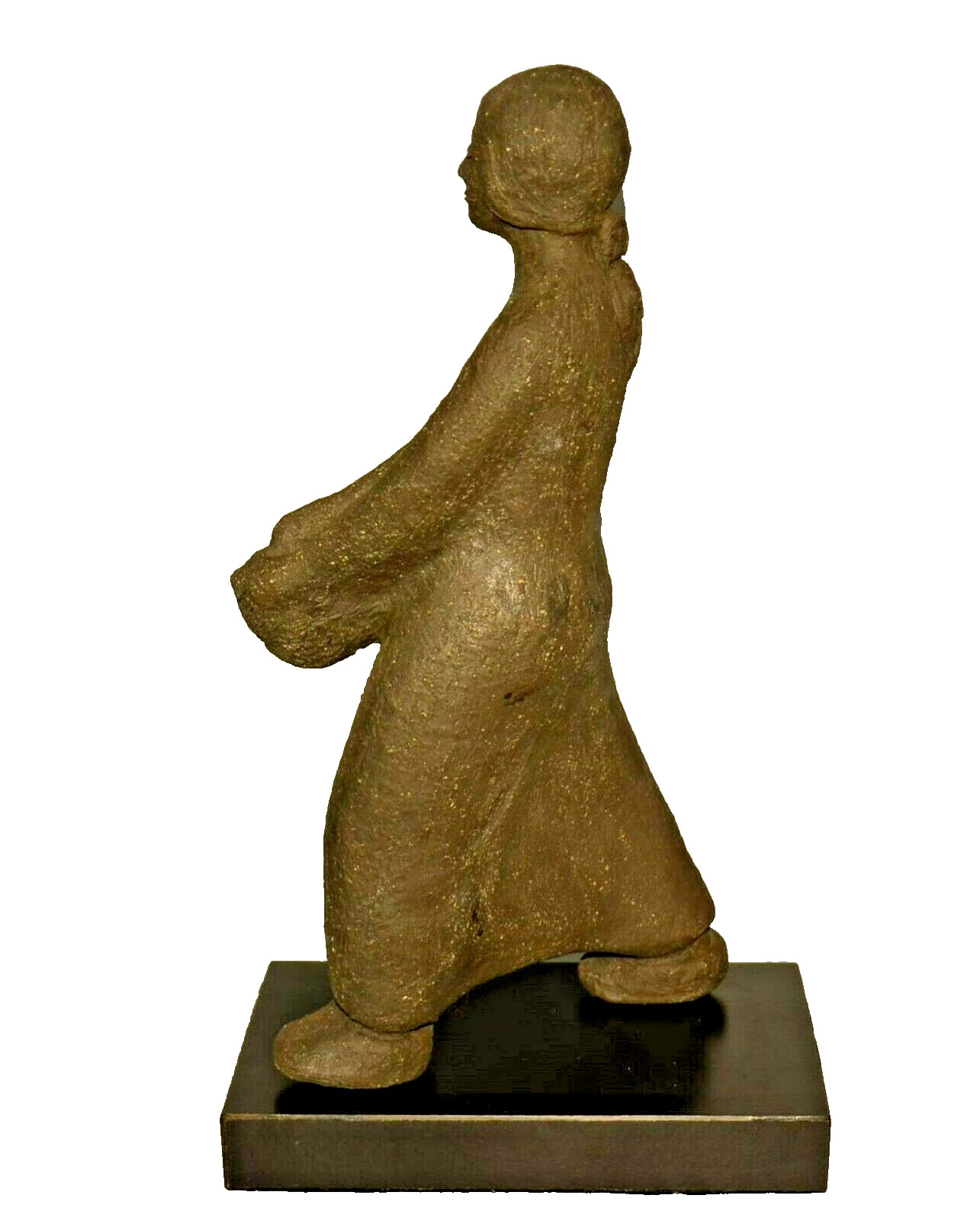 MARGARET Original Vintage Signed Modern Female Fertility Sculpture Figure Statue